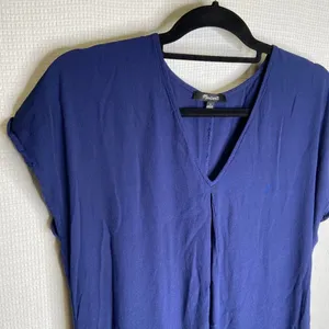 Madewell | Royal Blue Colored‎ Shirt Dress Large thumbnail 3