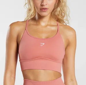 Gymshark Pink Sports Bra thumbnail 1