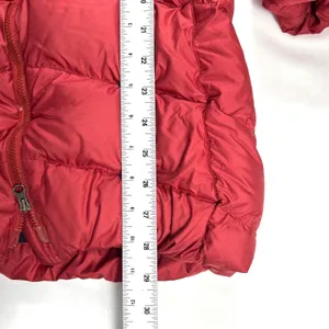 Marmot Puffer Jacket XS Red 700 Fill Down Quilted Hooded Winter Coat Longline thumbnail 13