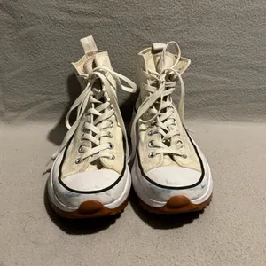 Converse Run Star Hike Platform Unisex High Top Sneakers light beige M 6.5 W 8 thumbnail 3