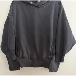 Free people Movement Sprint To The Finish Logo Hoodie Black/White Womens Size Sm thumbnail 5