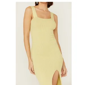 Shyanne Women's Green Western‎ Ribbed Sweater Knit Midi Bodycon Dress Sz M thumbnail 11