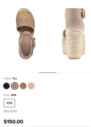 Marc Fisher Alida Espadrille Platform Wedge thumbnail 9