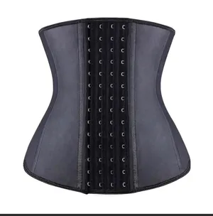 NWT Latex Waist Trainer Hourglass Corset thumbnail 2