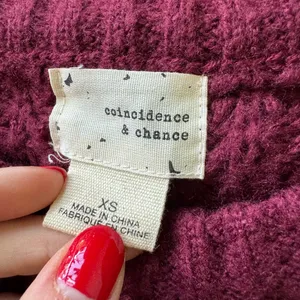 Anthropologie Coincidence & Chance Bright Fair Isle Sweater thumbnail 5