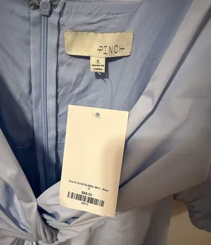 Pinch dress Blue thumbnail 3