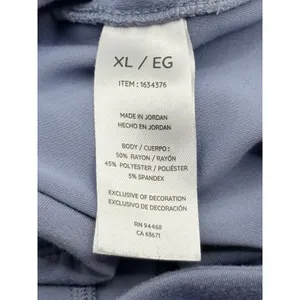 Sage Collective Soft Knit Scuba Joggers Blue Gray Pockets Size XL Lounge Pants‎ thumbnail 8