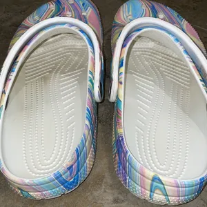 Crocs Out of this World Classic Clog Shoe Unisex M9 W11 Multicolor Comfort thumbnail 7