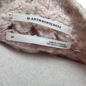 By Anthropologie Oversized Mesh Sweater SP thumbnail 6