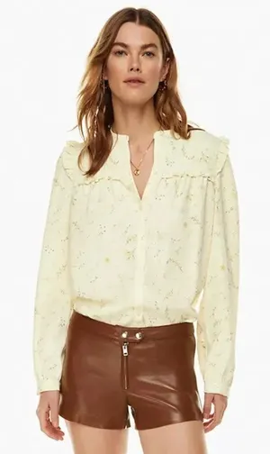 Aritzia Wilfred Nimbus Blouse - 2XS - NWT thumbnail 1