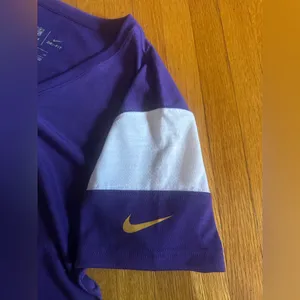 NFL Womens T-Shirt Minnesota Vikings V-Neck Short Sleeve T-Shirt, Size S thumbnail 6