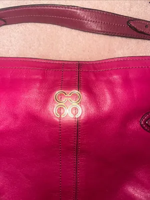 Coach Colette Hobo Bag Vibrant Pink Gold Hardware thumbnail 9