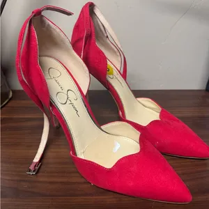 Jessica Simpson Red Women's Heels thumbnail 1