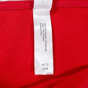 Wolf & Whistle ASOS Fuller Bust Red Rhinestone Bikini Size‎ 8-10 DDD thumbnail 4