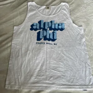 Alpha Phi Chapel Hill Tank Size L thumbnail 1