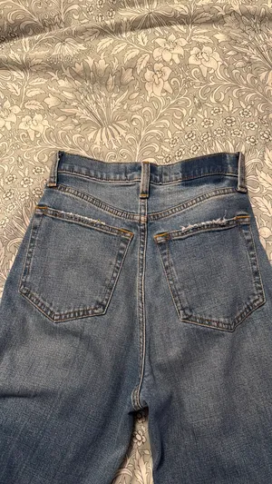 Abercrombie & Fitch Ankle Straight Ultra High Rise thumbnail 3