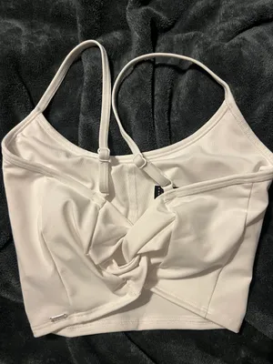 Victorias Secret Pink Active Twist Back Sports Bra thumbnail 2