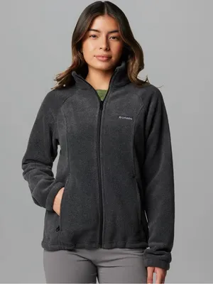 Columbia Solid Fleece Full-Zip Jacket w/ Pockets, Size 3X thumbnail 2
