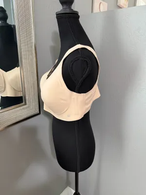 Honeylove V-Neck Soft Form Wireless Padded Bra Nude XL thumbnail 3