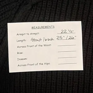 ZARA Wool Blend Solid‎ Black Shaker Knit Pullover Sweater Minimalist Medium thumbnail 15