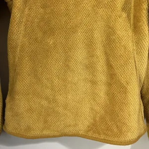Patagonia Women's Small Re-Tool Snap-T Polartec Pullover Mustard Yellow Gold thumbnail 7