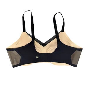 Honeylove CrossOver Bra Runway Black Tan Extra Large XL thumbnail 4