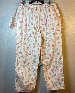Appleseed’s Floral Print PJ set SZ:M thumbnail 4