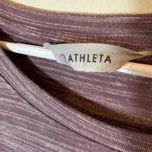Athleta Beyond Soft Avenues Dress Plum Heathered‎ Knit Long Sleeve Size Medium thumbnail 4