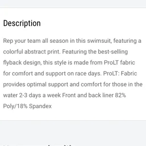 Speedo Orange Print 1 Piece Play The Angels Flyback Athletic Bathing Suit 10 thumbnail 7