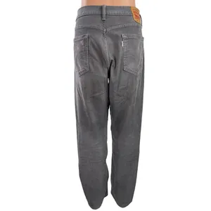 Levi's 514 Womens Gray Corduroy High Rise Straight Leg Denim Jeans Pants Size 34 thumbnail 3