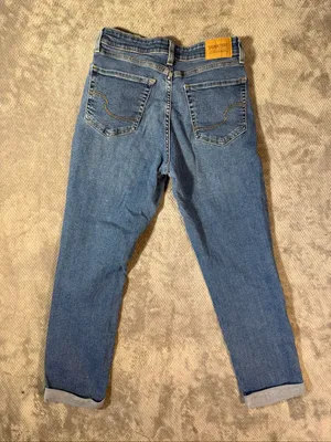 Signature by Levi Strauss Boyfriend Jeans Womens 6/28 Distressed Cuffed Stretch thumbnail 9