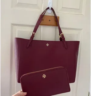 Tory Burch Tote Set With Matching Wallet thumbnail 6