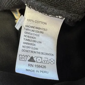 Leallo Cotton Sweatpants Joggers Drawstring Pockets Size Small Charcoal Gray thumbnail 9