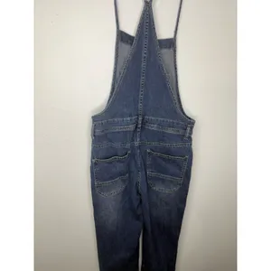 Miou Muse Dolly Overalls Women's Size Small Denim Blue Button Adjustable Straps thumbnail 4