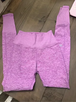 Alo Size XXS Alosoft Lounge Legging Pink thumbnail 1
