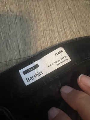 Bershka Black Flared Women's Pants - Classic High-Rise Flare thumbnail 9