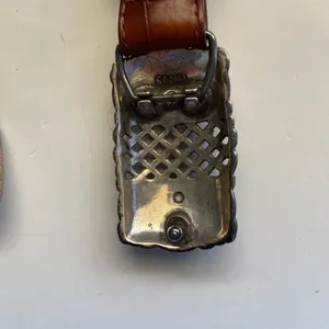 Brighton L Leather Brown Braided Vintage 1995 Belt thumbnail 6