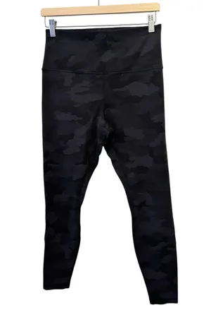 Lululemon Align Pant 28" Size 12 Heritage 365 BLACK Camo Deep Coal Multi NWT thumbnail 3
