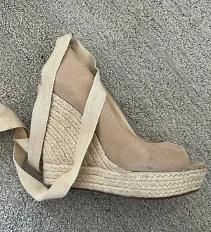 Spring Jessica Simpson tweed wedge heels thumbnail 1