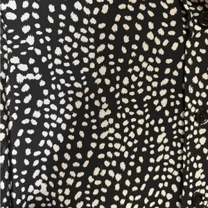 Zara Black and White Patterned Long Sleeve Dress,Size S thumbnail 12