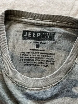 Lucky Brand Jeep Camouflage Tshirt thumbnail 4