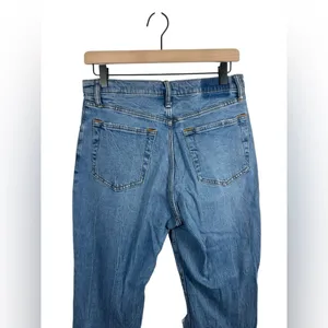 Abercrombie & Fitch Ultra High Rise Ankle Straight Jeans Women’s 29 Distressed thumbnail 5