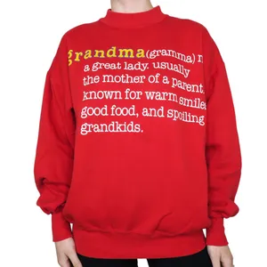 Vintage 90s Grandma Dictionary Definition Red Sweatshirt thumbnail 1
