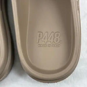 P448 Mimetic Mules Clogs Taupe Made in Italy‎ EU 40 41 XL Extralight US 9 thumbnail 9
