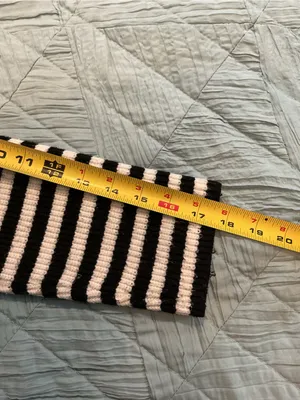 Zara Cream and Black Striped Crewneck Sweater thumbnail 4
