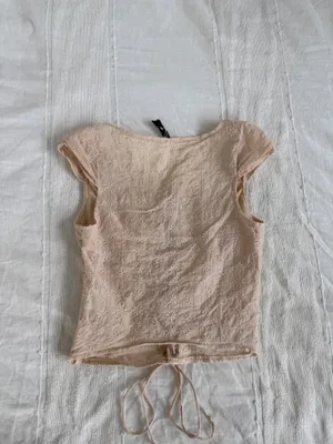 Motel Rocks Tanya Broderie Corset Top thumbnail 7