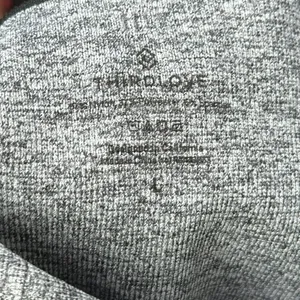 THIRDLOVE SEAMLESS KNITWEAR BIKE SHORTS in Grey NWT L thumbnail 5