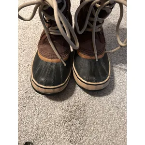 Sorel Joan of Arctic Snow Brown Waterproof Leather Womens Boots NL2429 Size 6‎ thumbnail 4