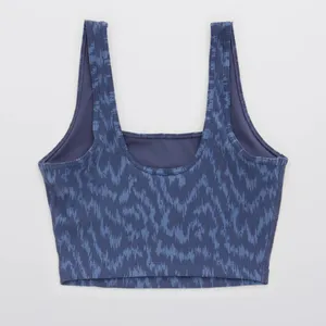 OFFLINE By Aerie Ribbed Square Neck Longline Sports Bra thumbnail 5
