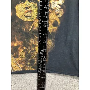 AC/DC Cropped T-Shirt Women M Black Graphic Highway 1979 Tour Band‎ Tee thumbnail 5
